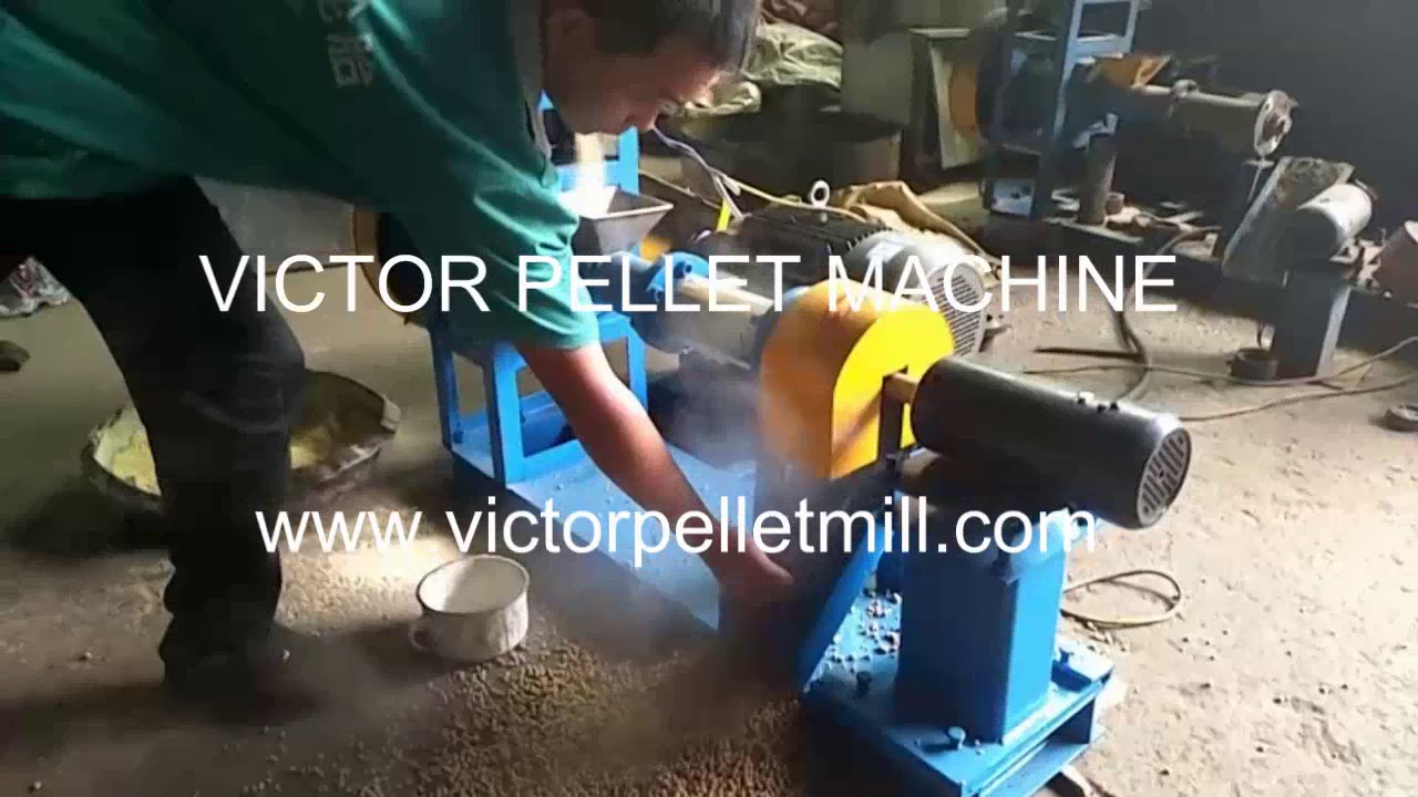 Floating pellet mill,for fish feed pellet making and extruding