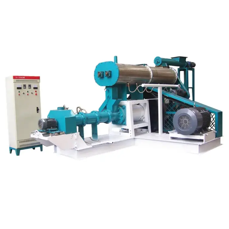 floating fish feed extruder machine