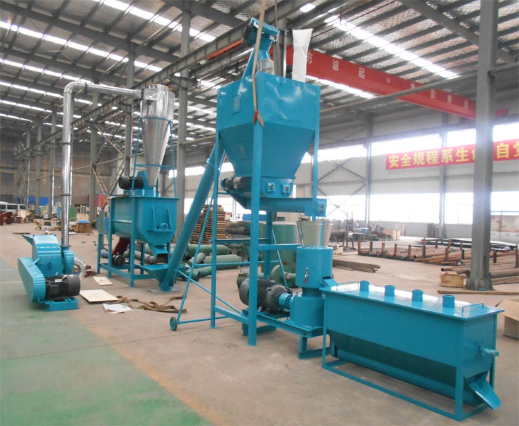 small feed production line