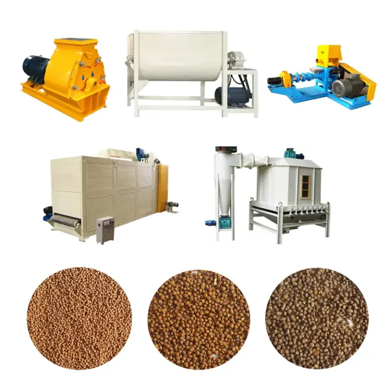 fish fee dprocessing line