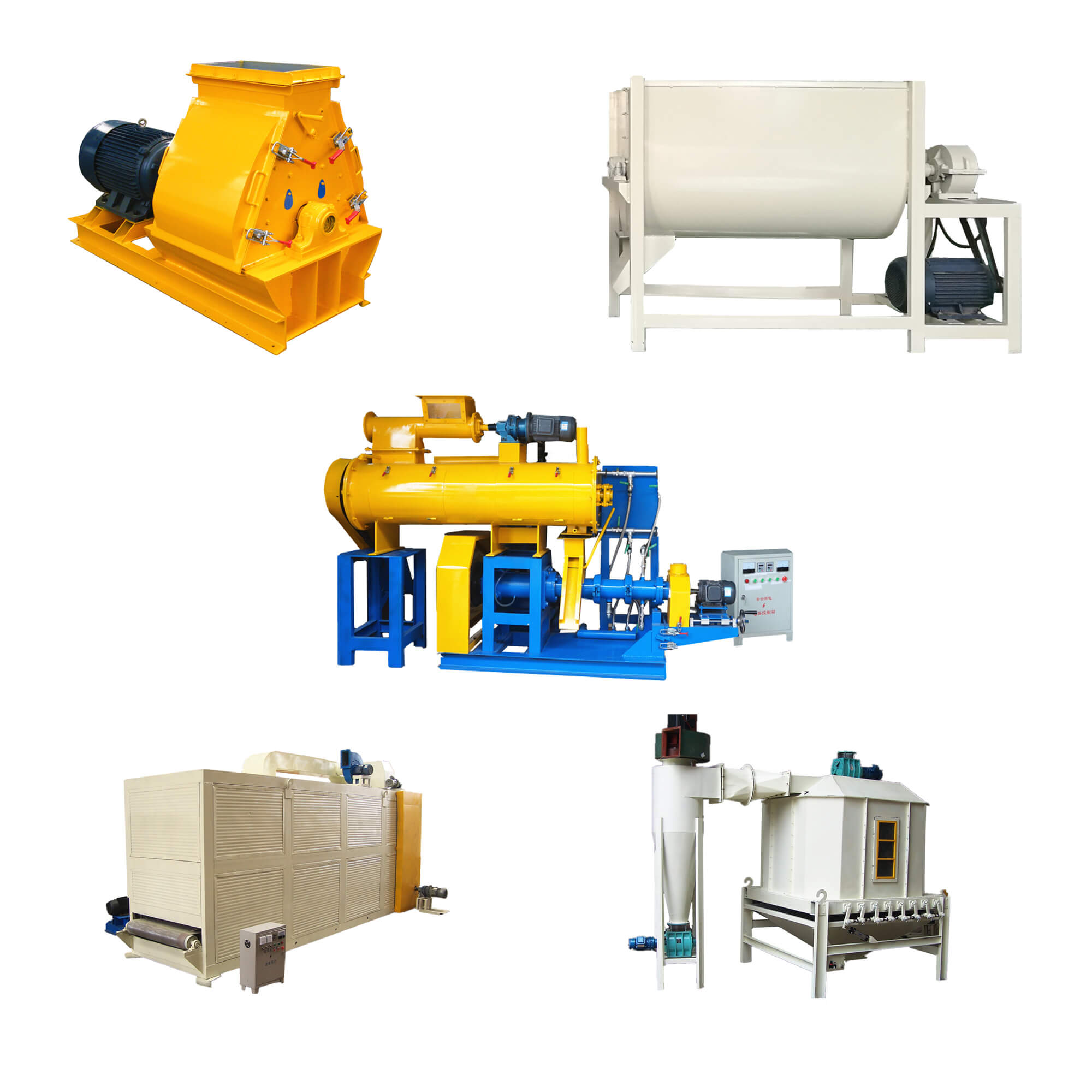 fish feed production plant