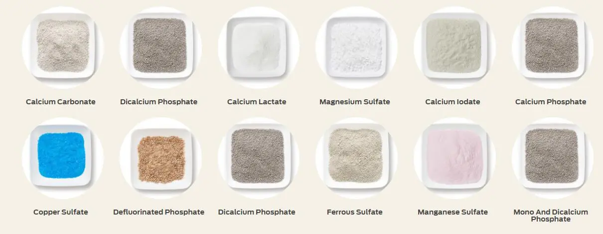 mineral for dog food