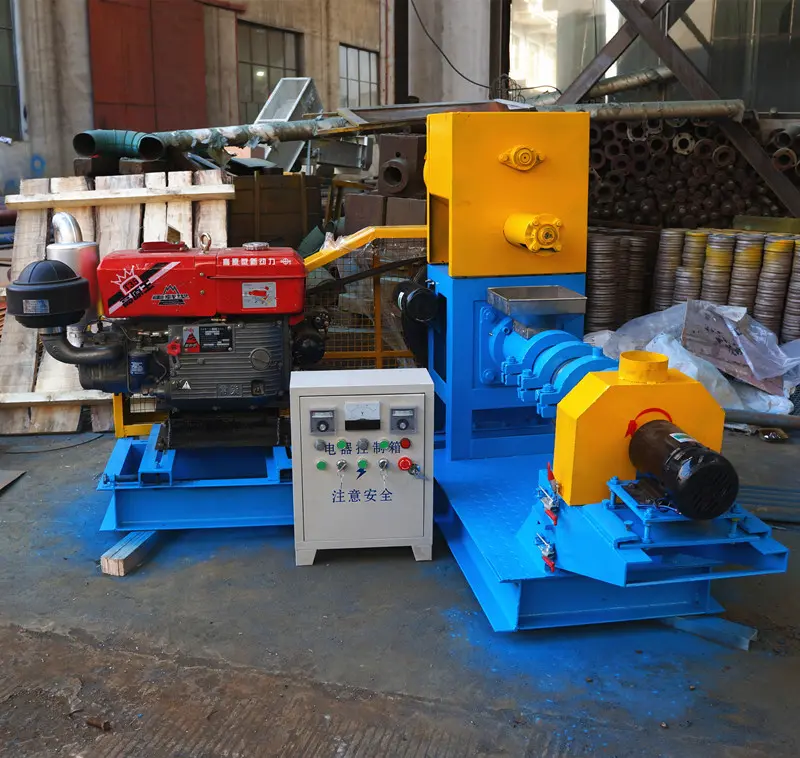 flaoting fish feed pellet machine