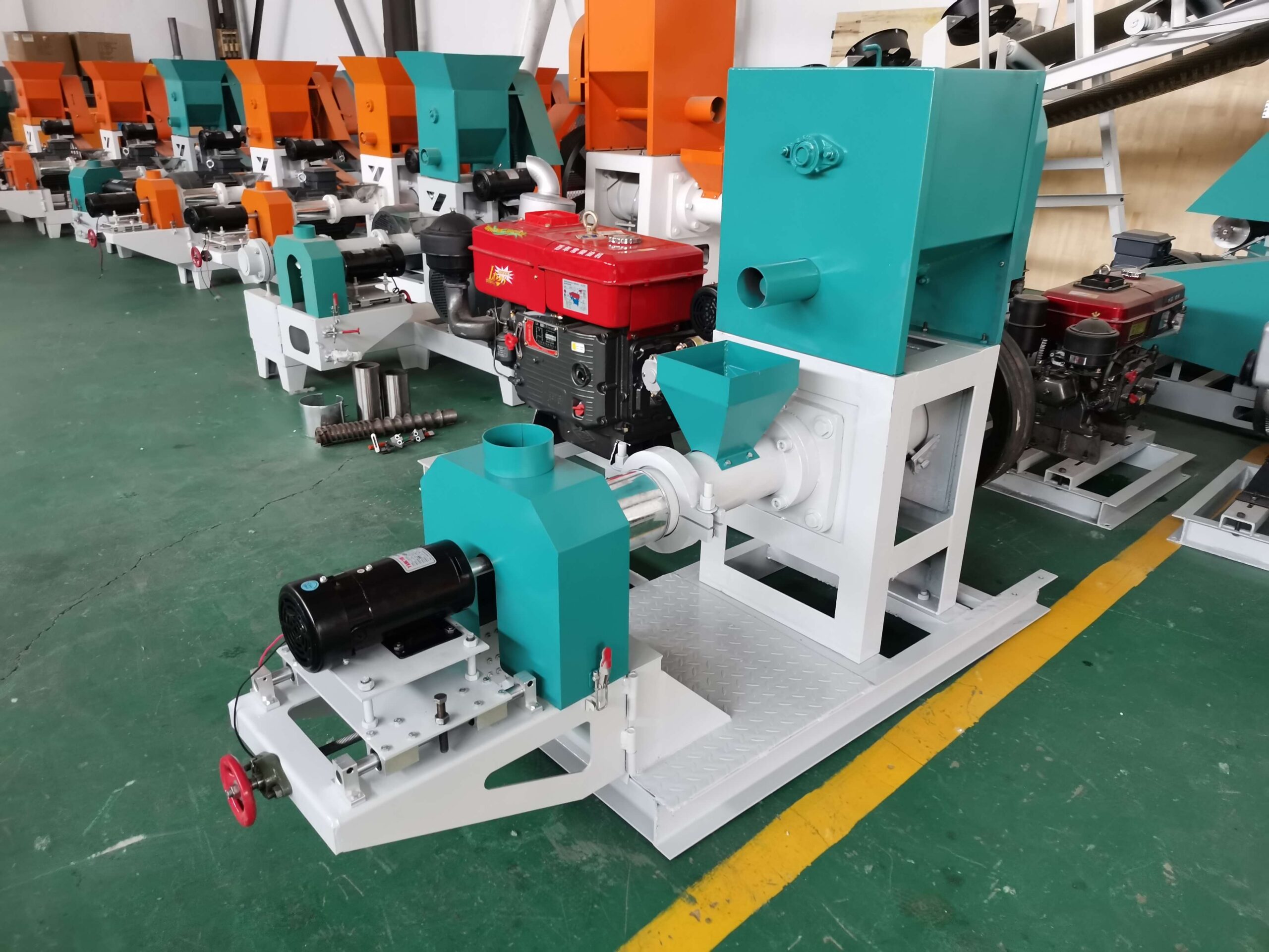 pellet extruder mill