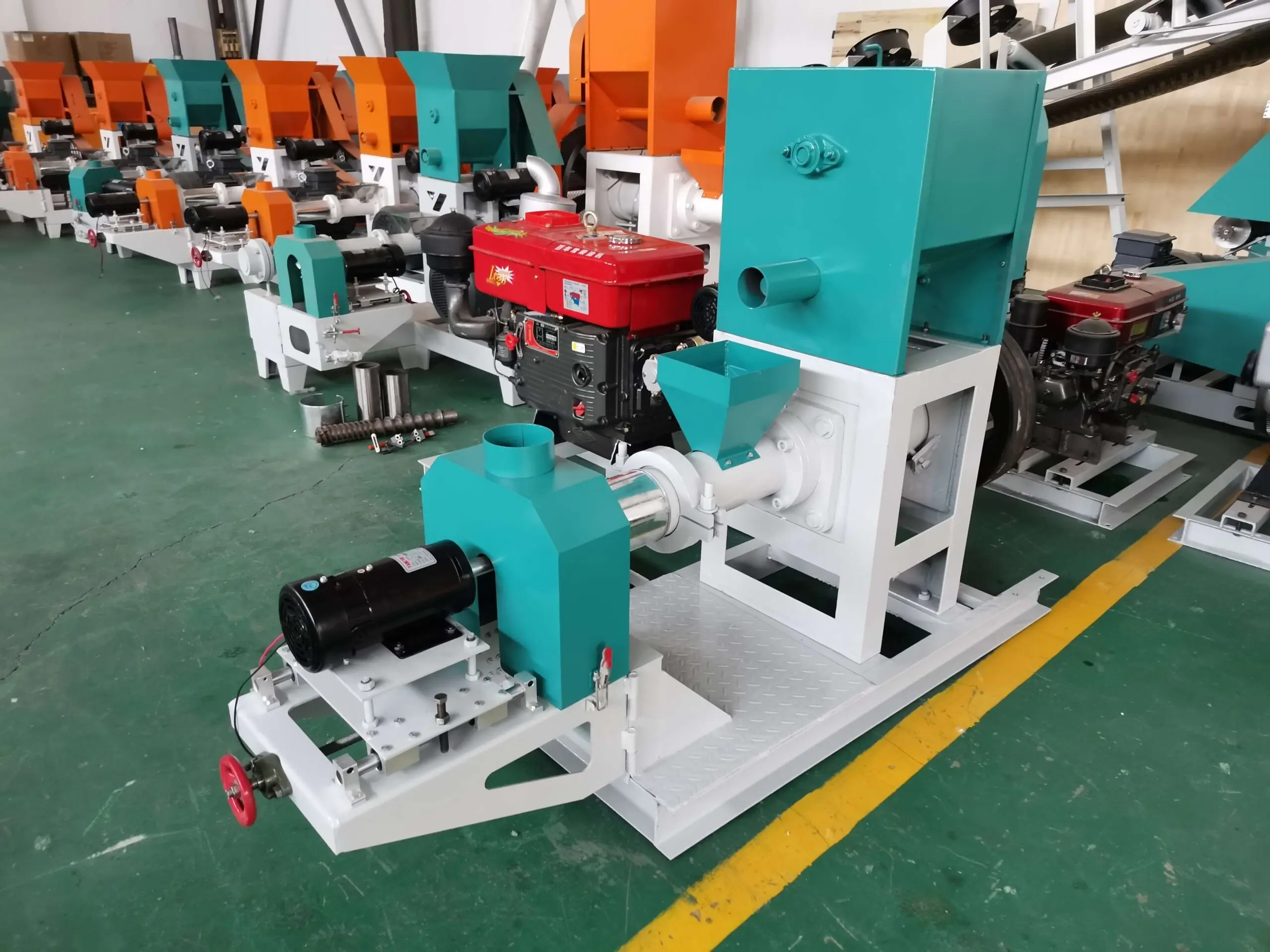 pellet extruder mill